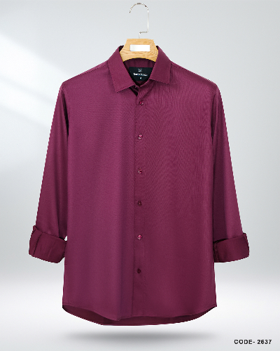 Luxury Shining Fabrics Shirt